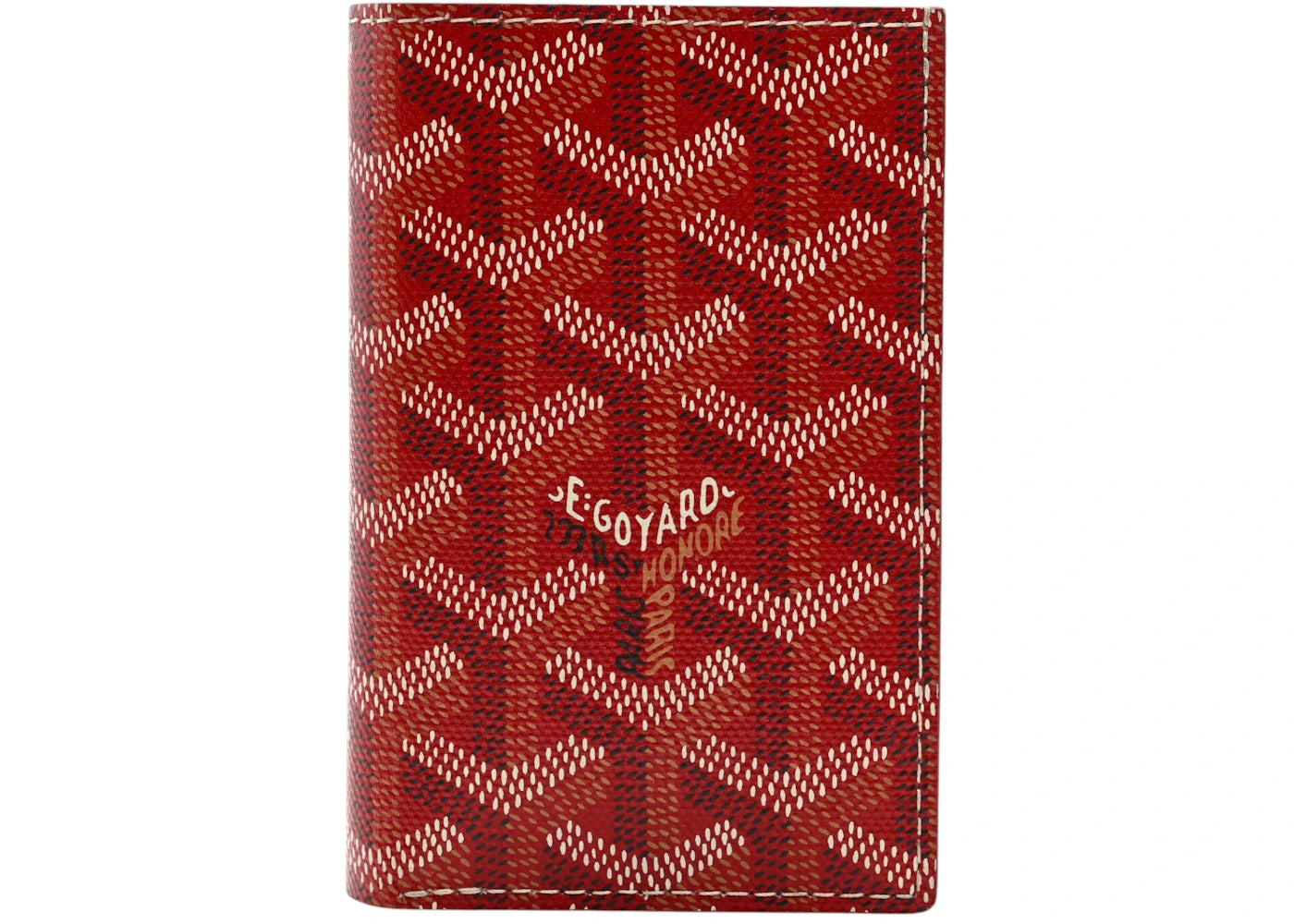 Goyard Saint Pierre Card Holder Red