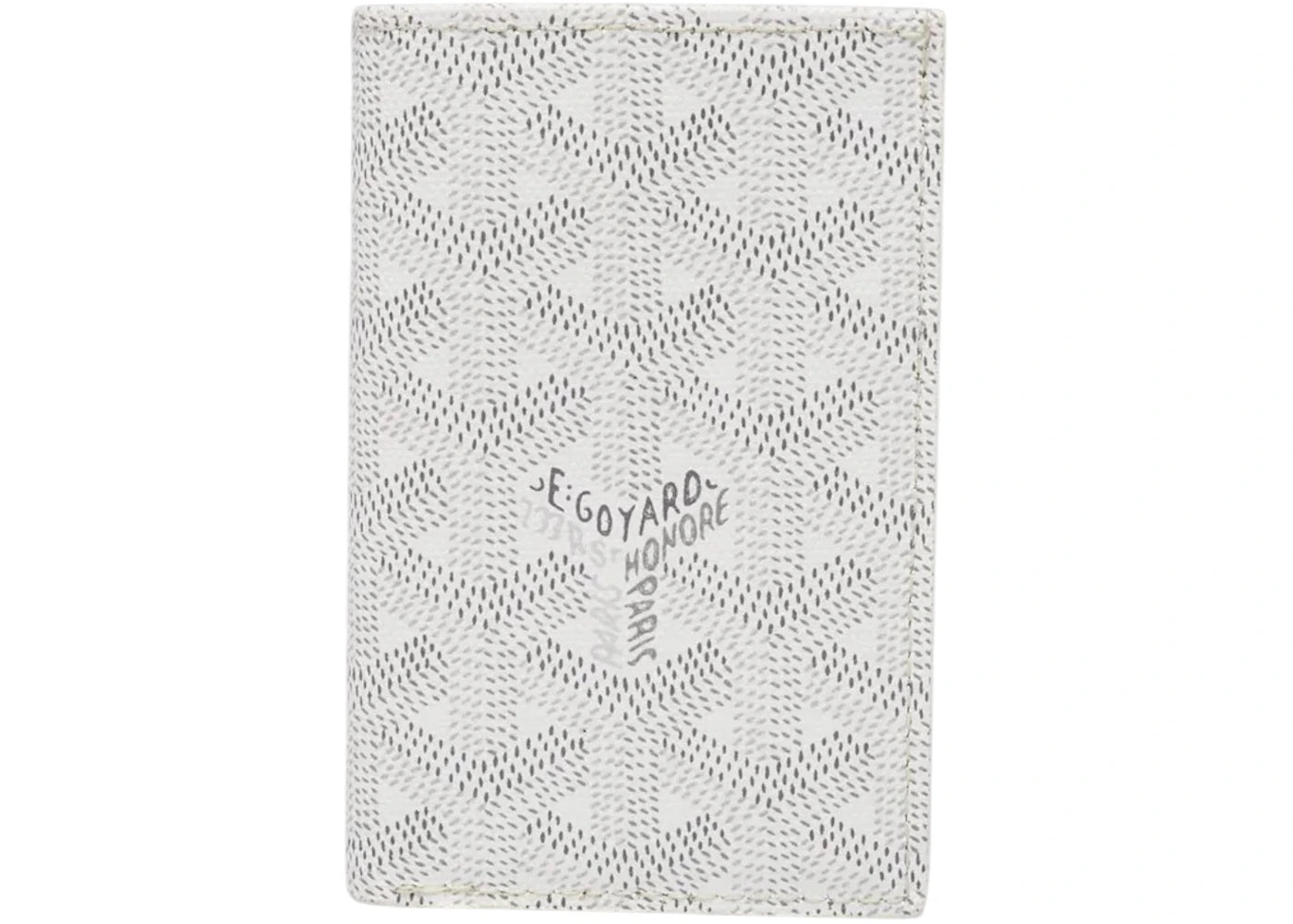 Goyard Saint Pierre Card Holder White