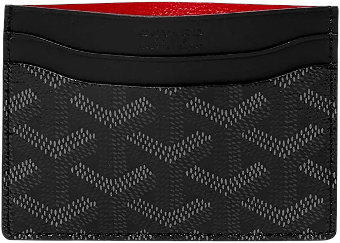 Goyard Saint-Sulpice Card Wallet Jet Black