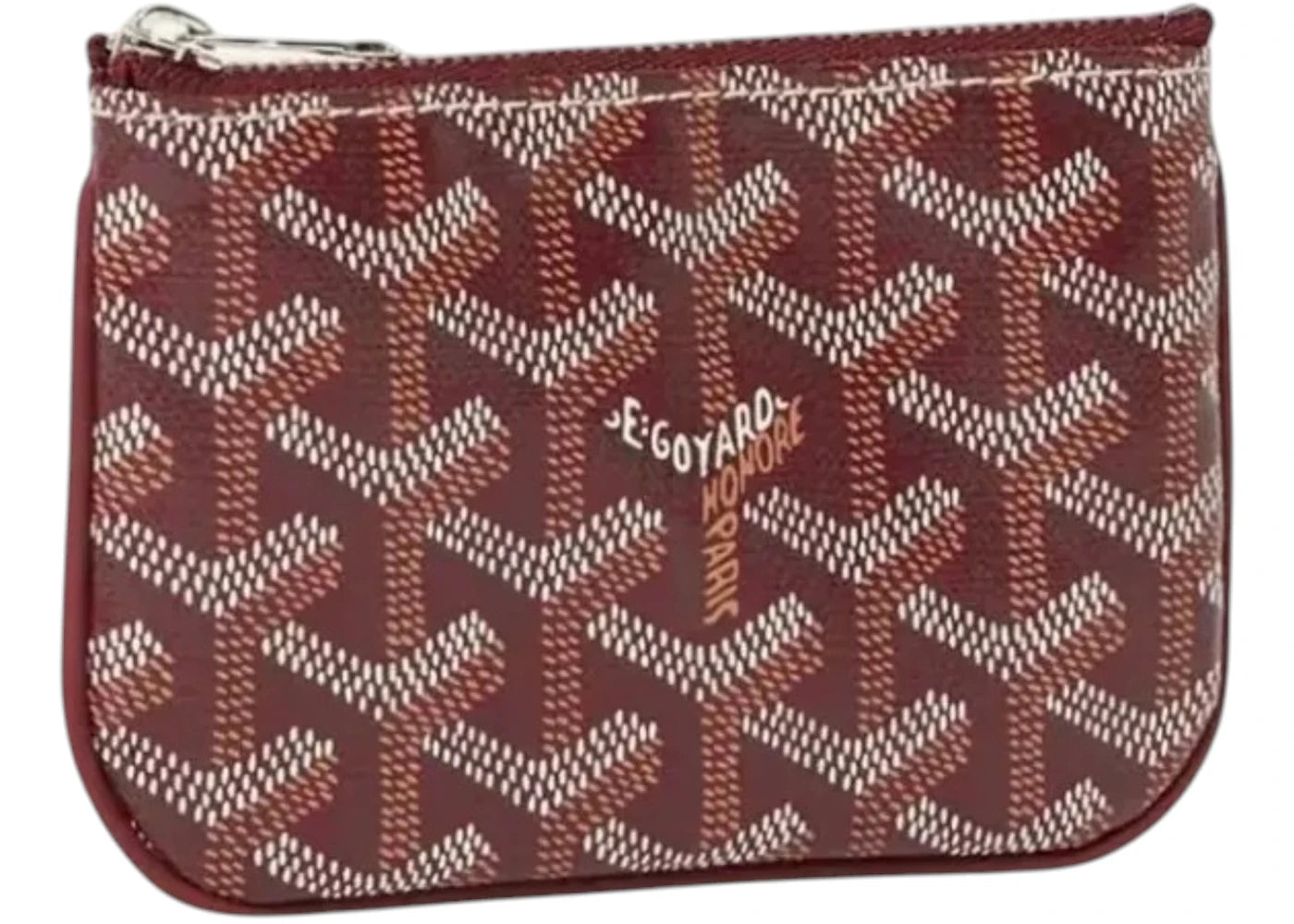 Goyard Sénat Nano Key Pouch Burgundy