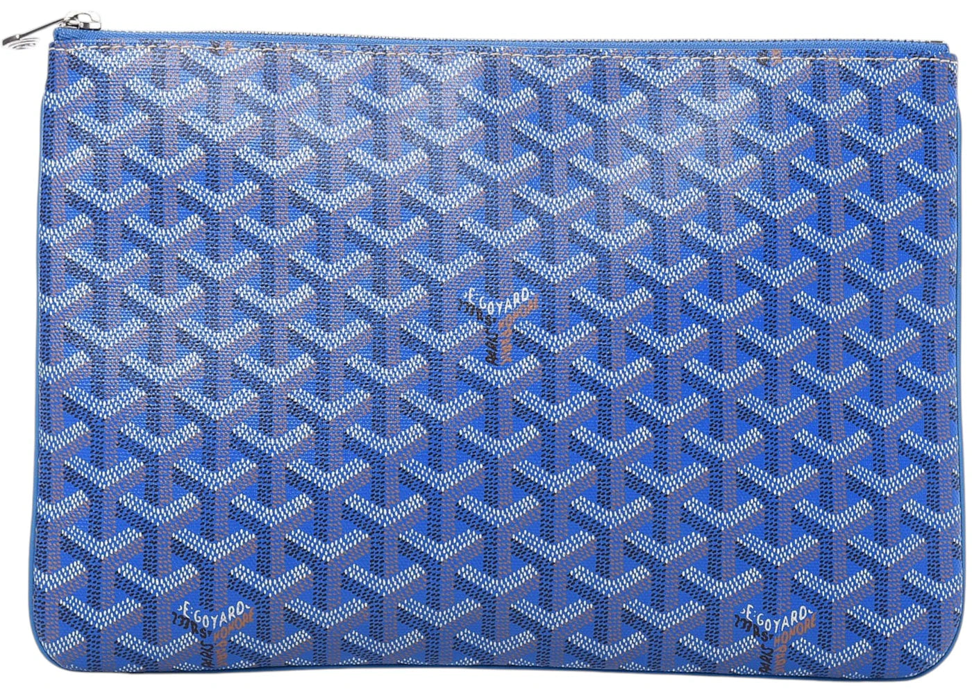 Goyard Senat Pouch Mm Sky Blue