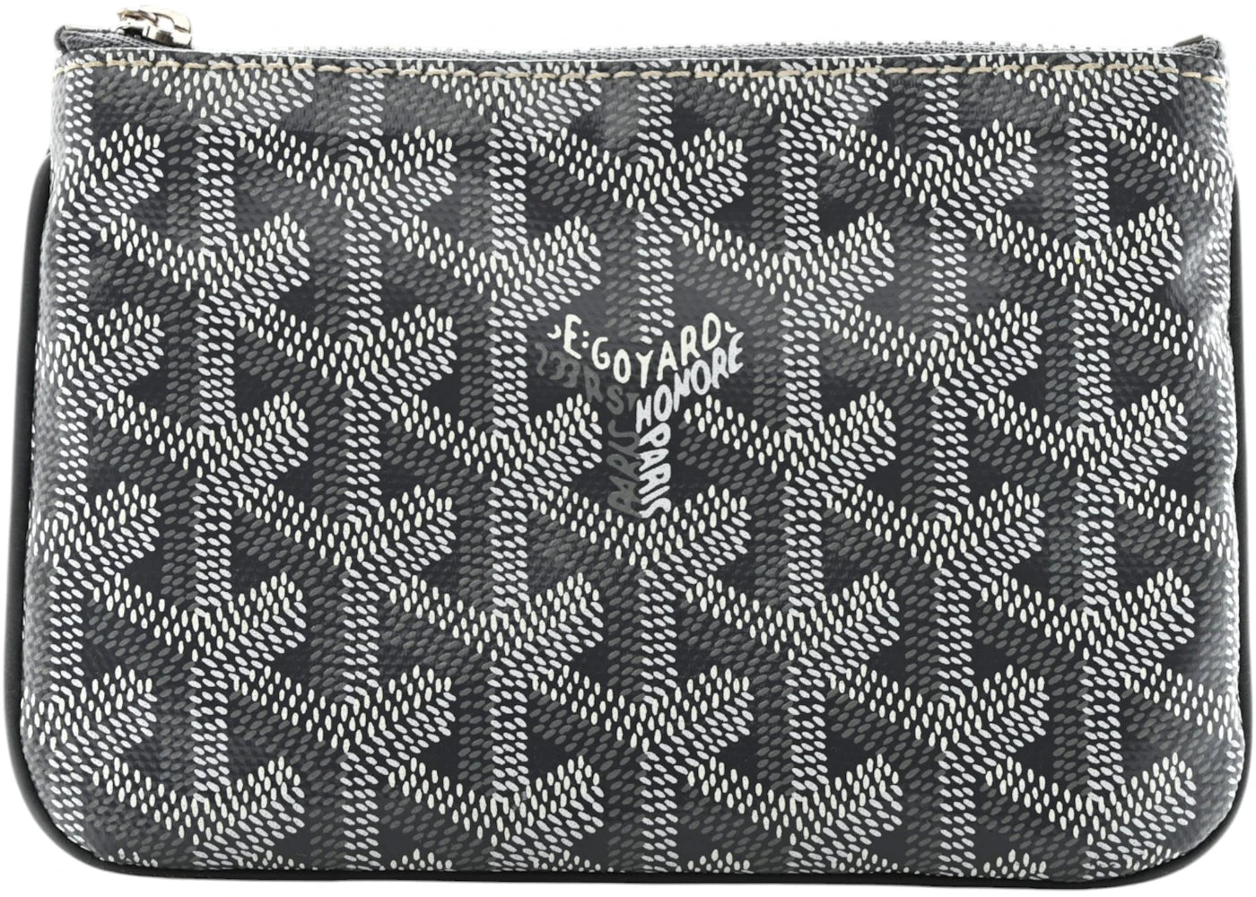 Goyard Senat Pouch Goyardine Mini Grey