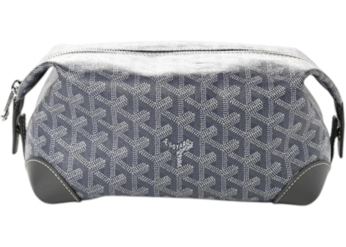 Goyard Boeing Trousse De Toilette Toiletry Bag Goyardine 25 Grey