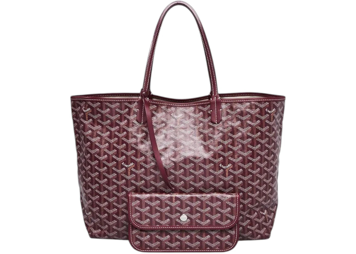 Goyard Saint Louis Tote Pm Bordeaux