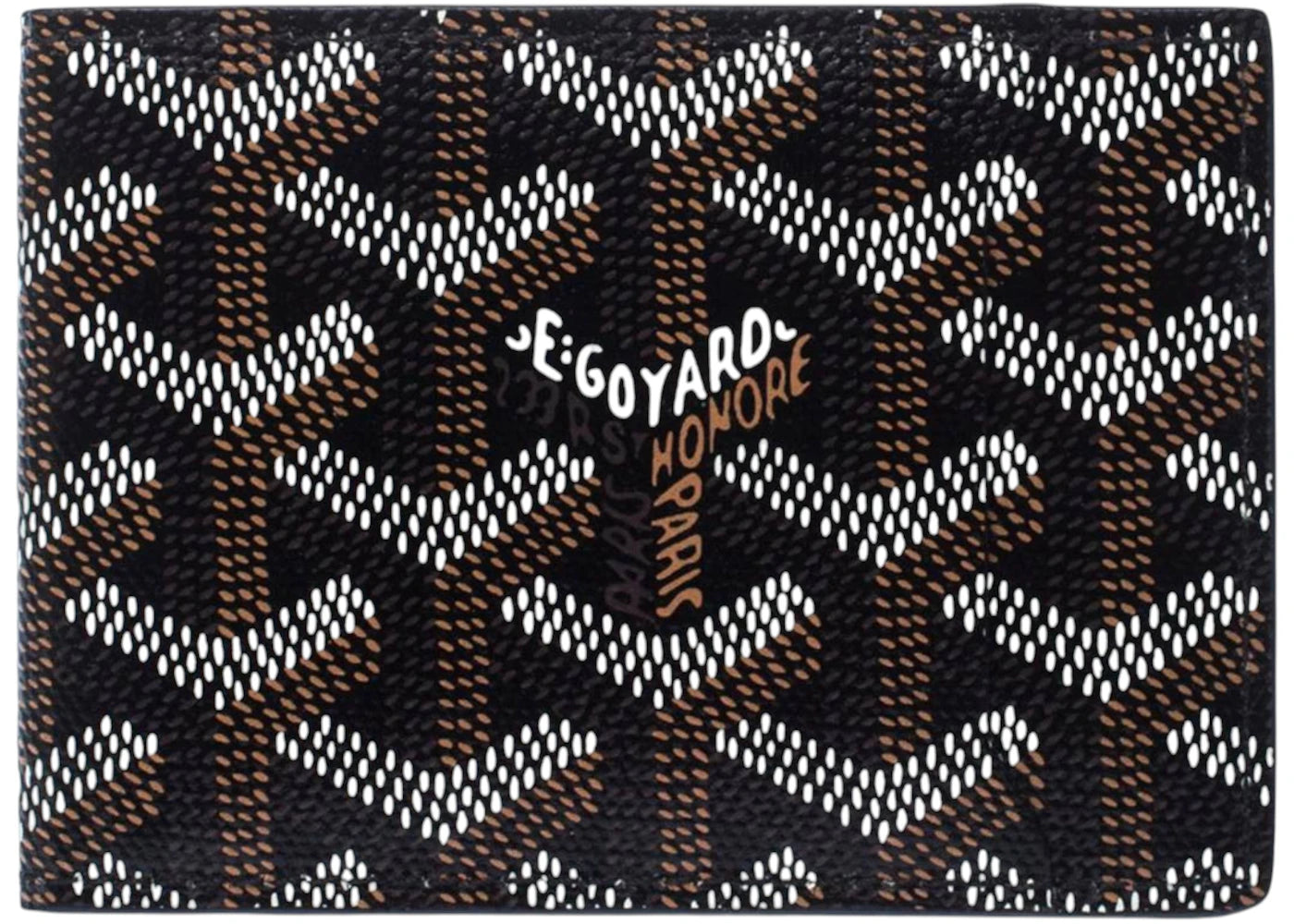 Goyard Victorie Insert Card Holder Black