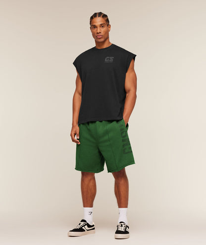 Gymshark Accent Graphic Sweat Shorts Athletic Green