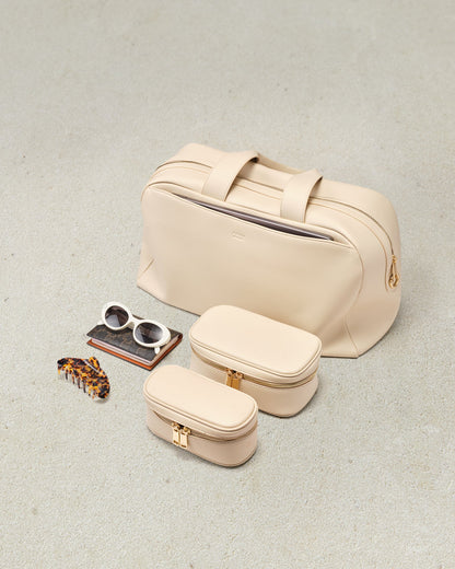 Freja Toiletry Case Medium Oat