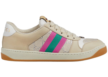 Gucci Screener Cream Leather (Women'S)