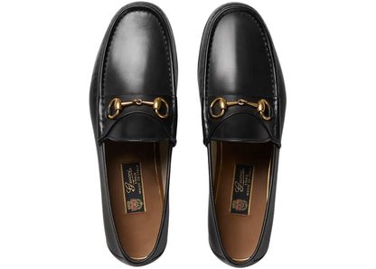 gucci 1953 horsebit loafer black leather