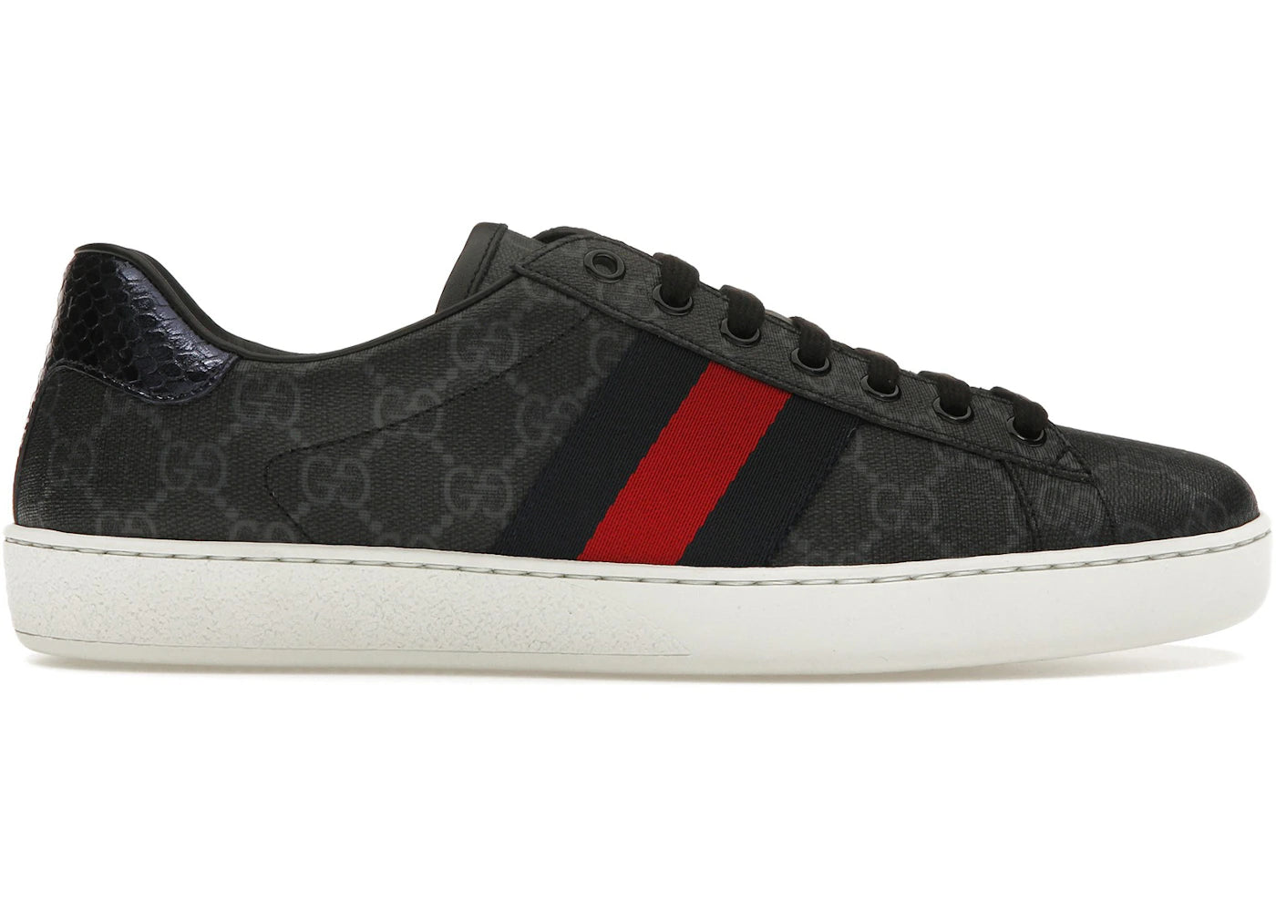 gucci ace gg supreme black
