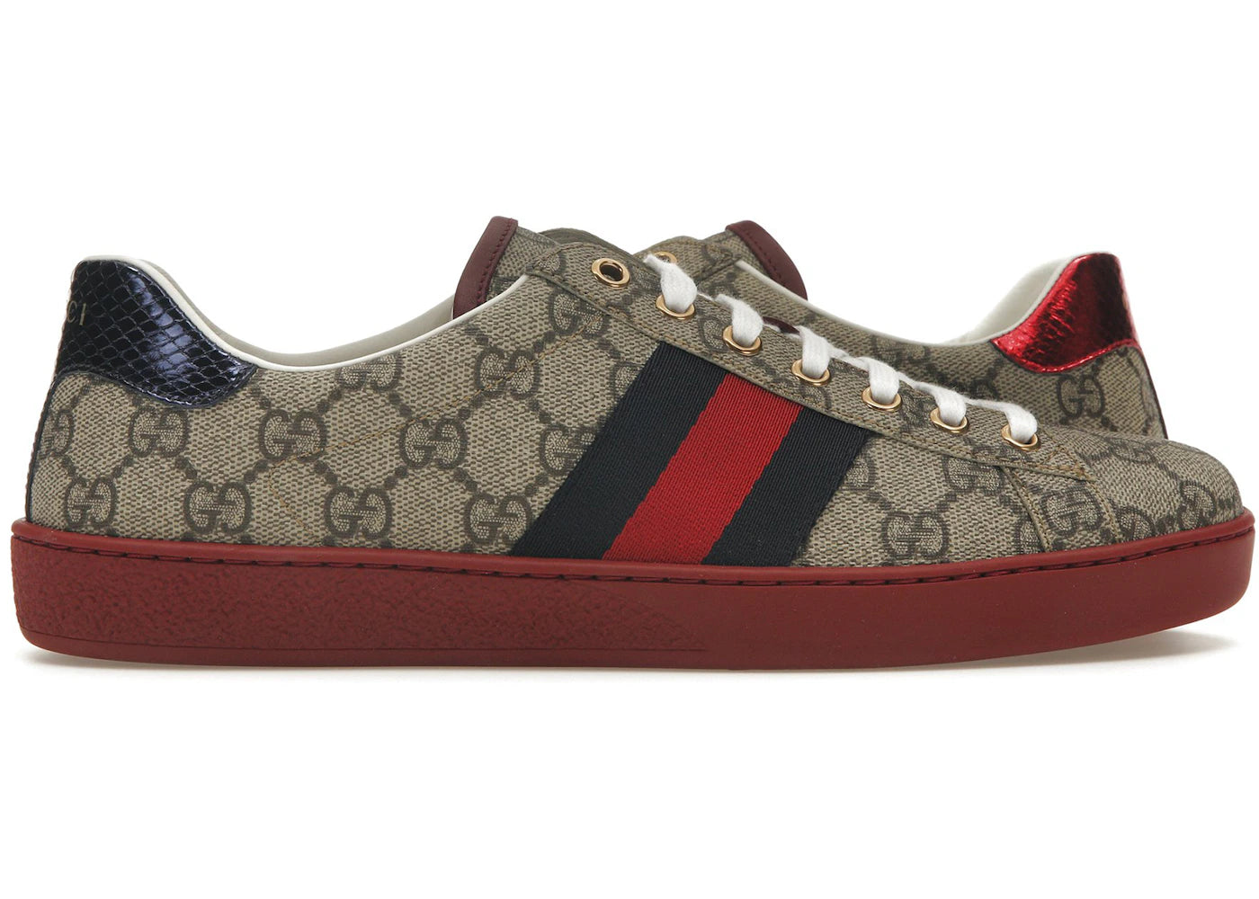 gucci ace gg supreme red