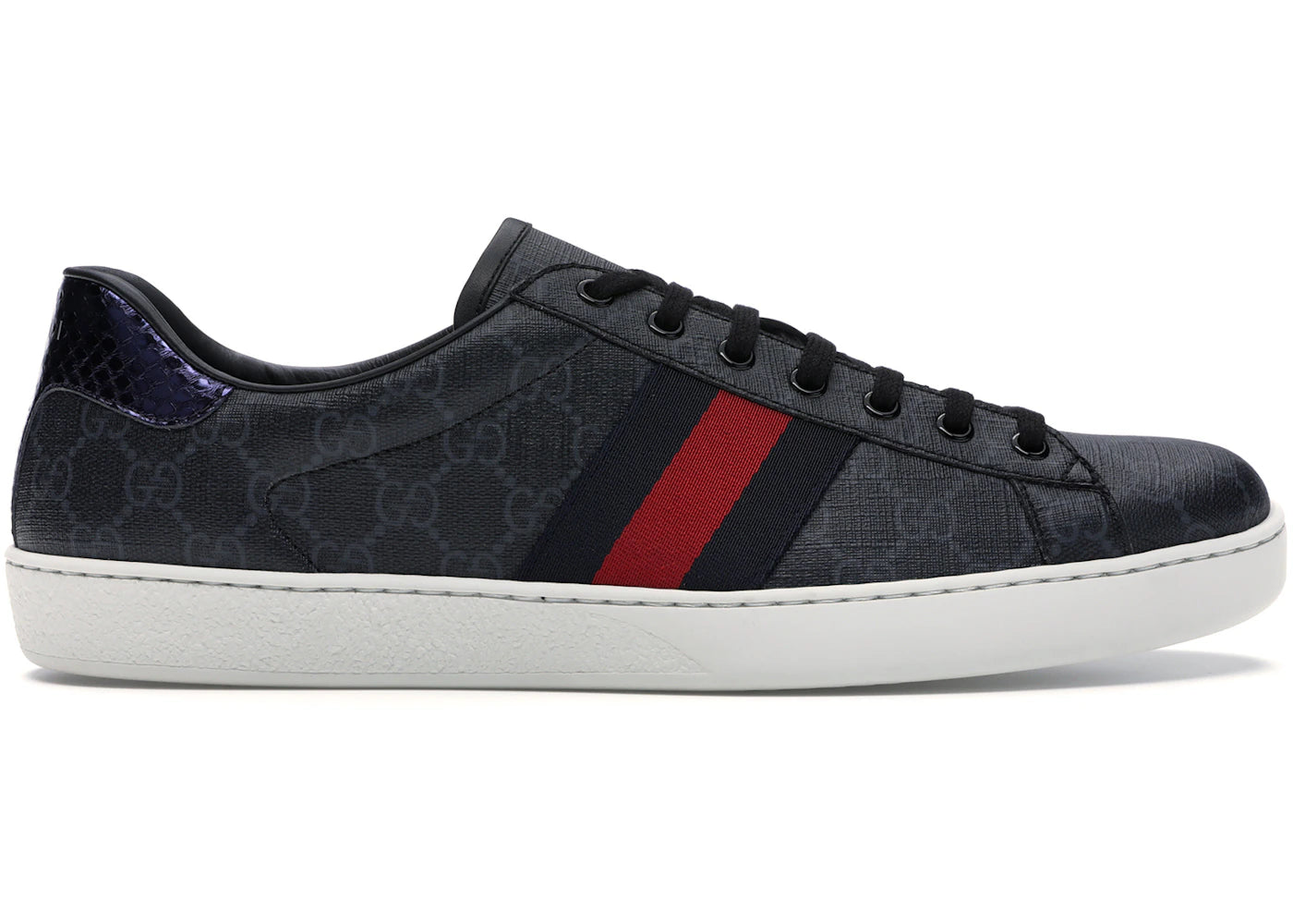 gucci ace gg surpreme navy