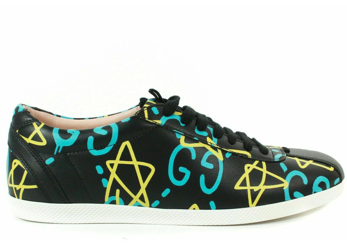 gucci ace graffiti ghost stars (women's)