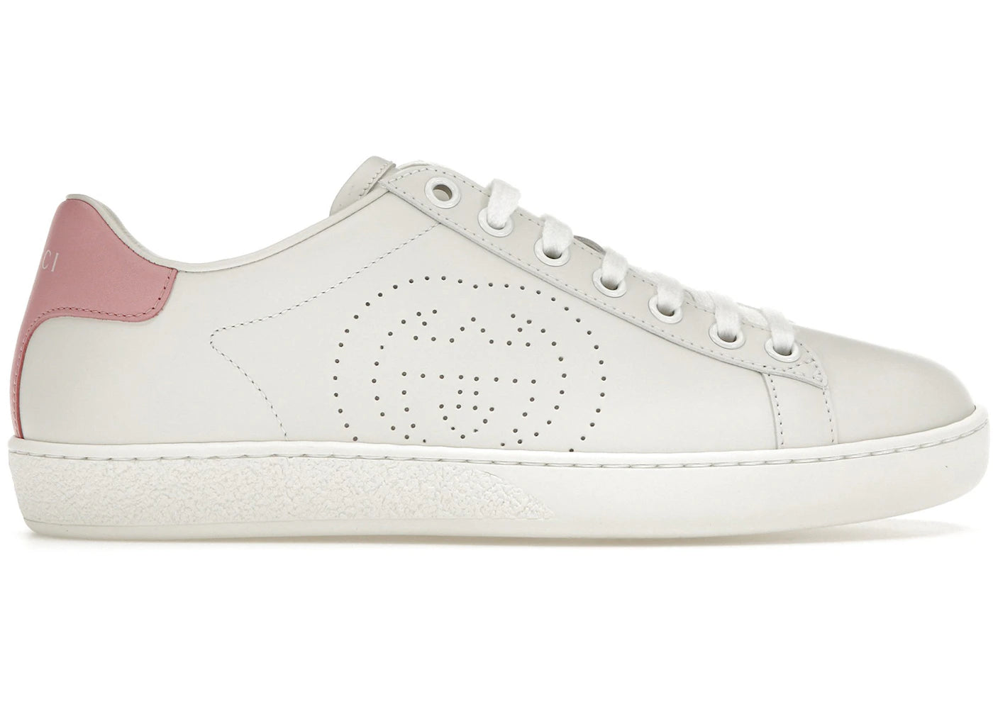 gucci ace interlocking g white (women's)