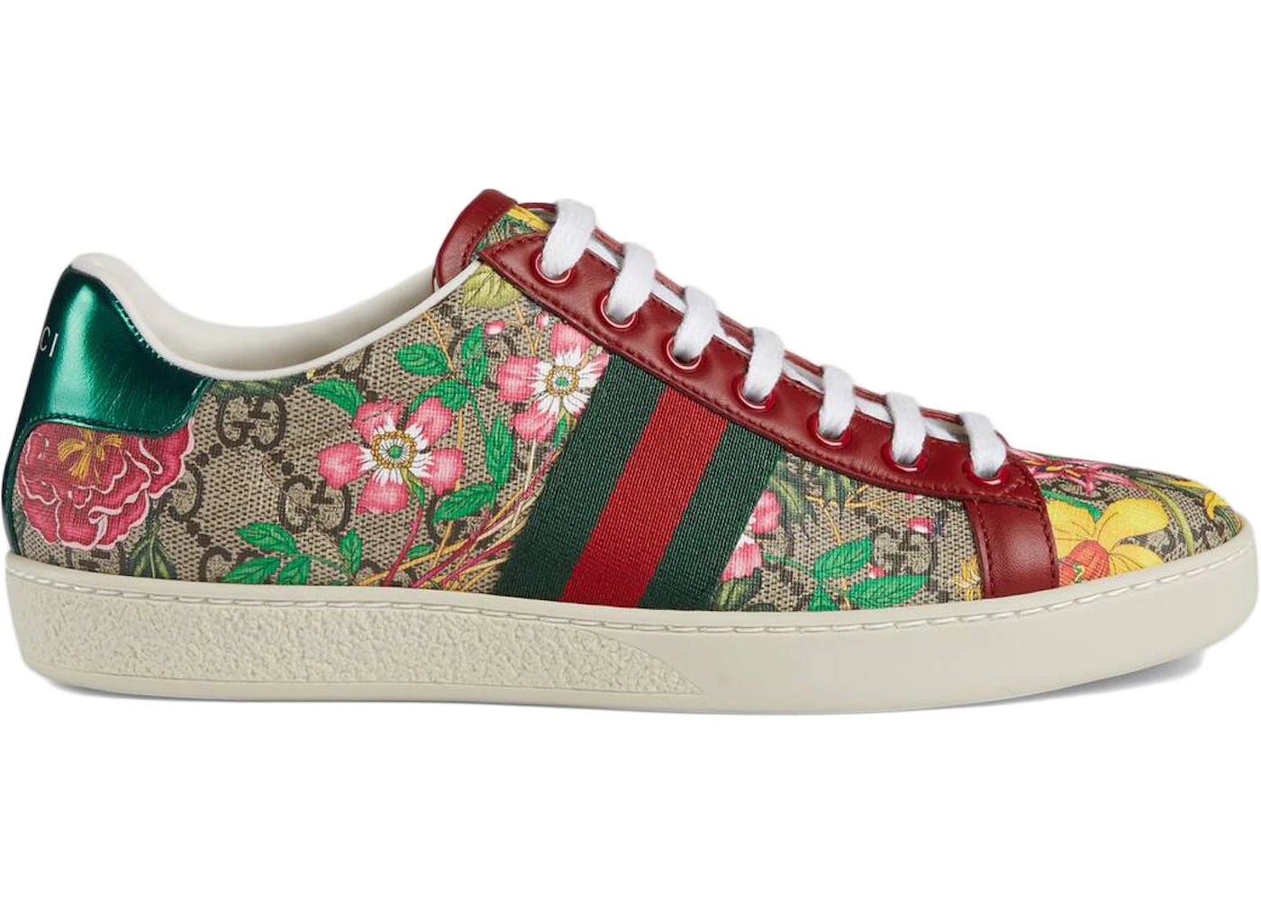 gucci ace red gg supreme (women's)