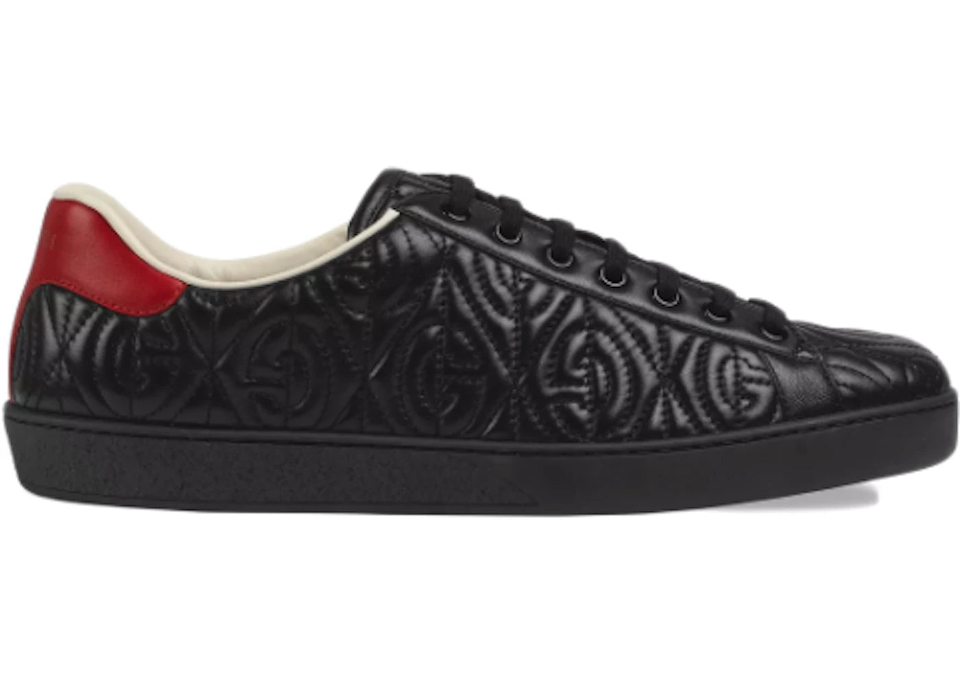 gucci ace rhombus black