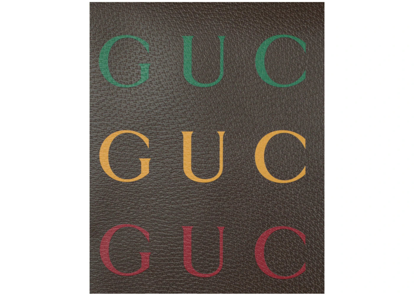 Gucci Aria 100Th Printed Anniversary Tote Brown