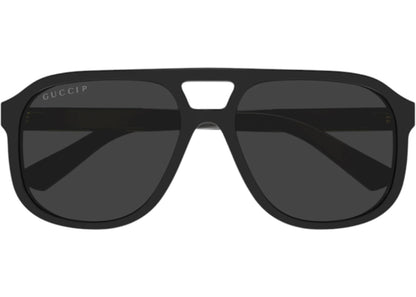 Gucci Aviator Sunglasses Black Gg1188S 001