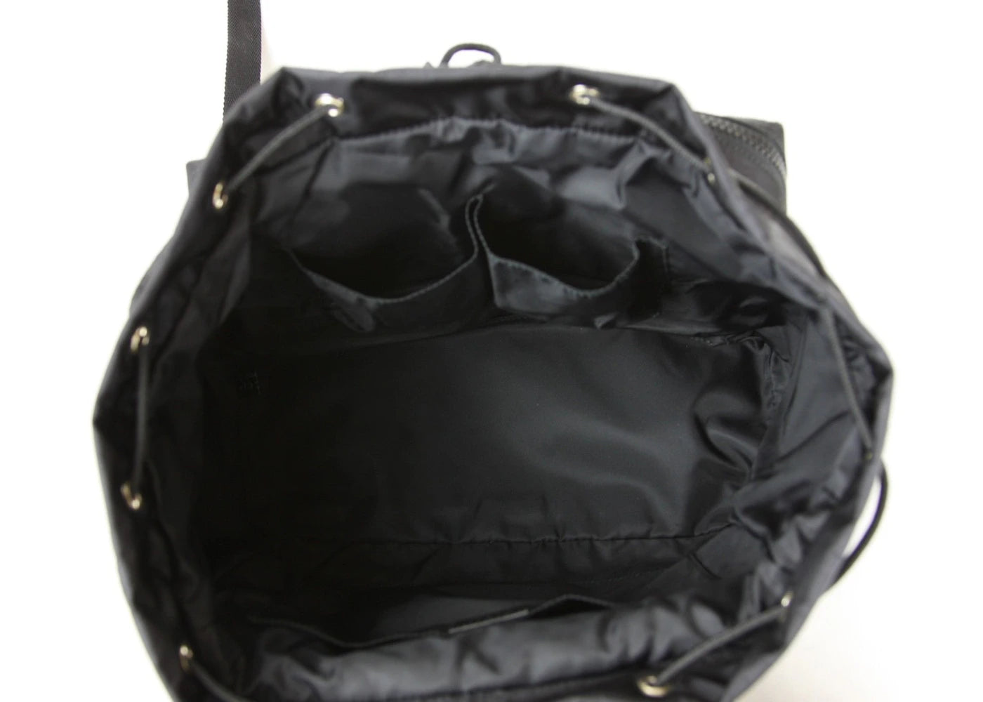 gucci backpack gg nylon medium black 