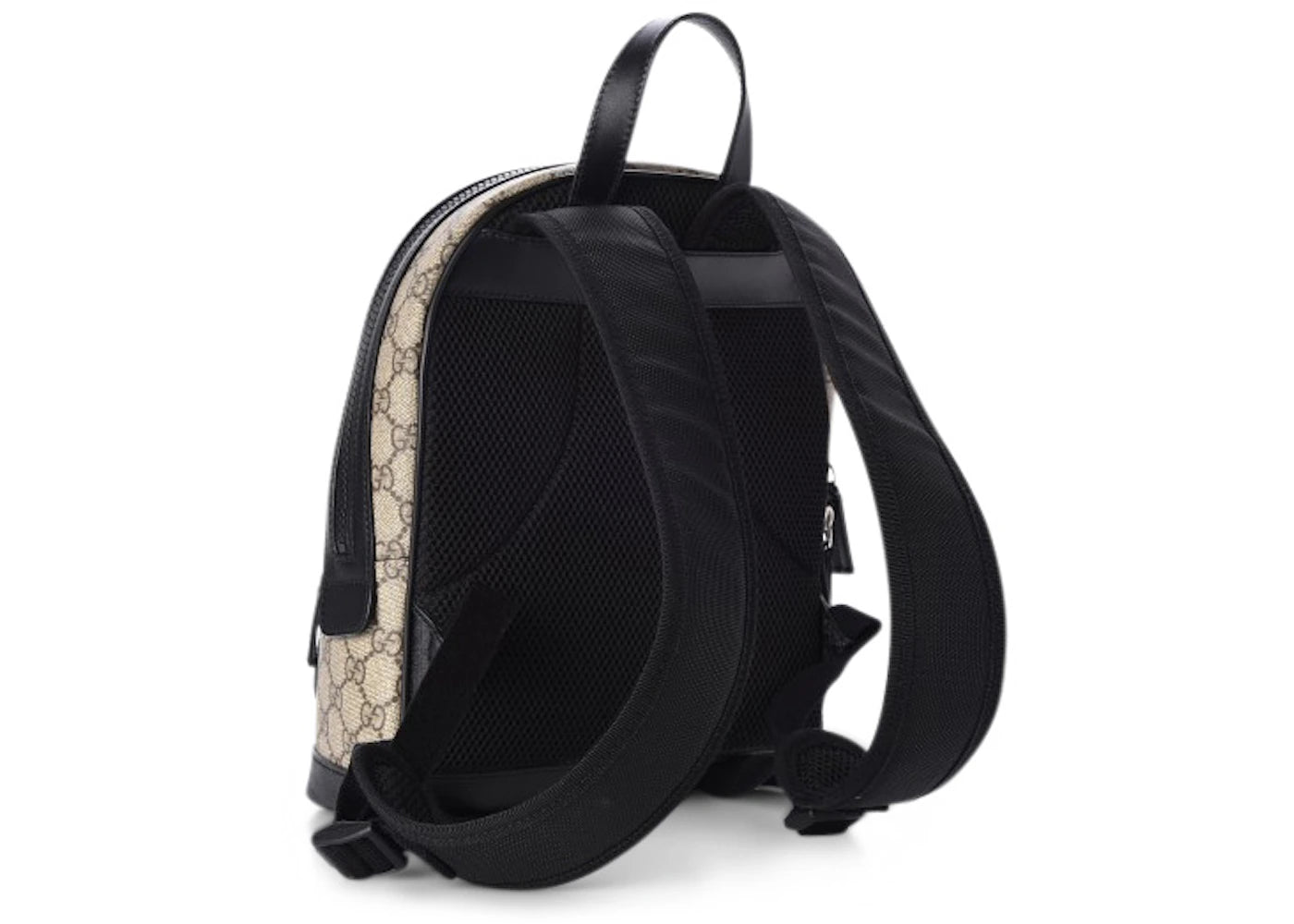gucci backpack gg supreme small beige/ebony 