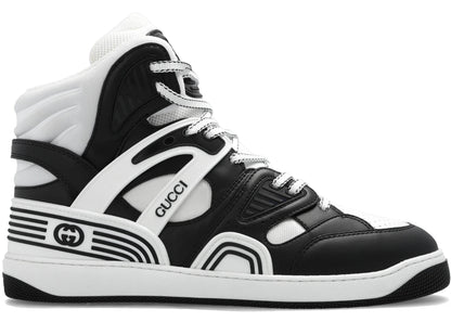 Gucci Basket High Black White