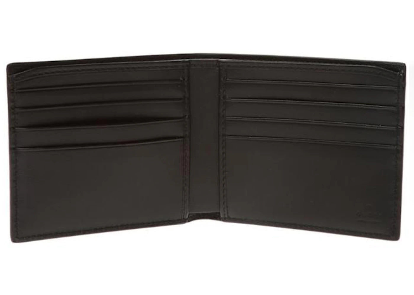 gucci bifold wallet blade embroidery black 