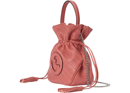 Gucci Blondie Mini Bucket Bag Pink