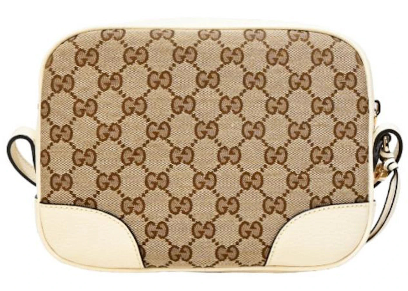 Gucci Bree Gg Crossbody Bag Guccissima Beige/White