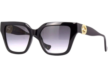 Gucci Cat Eye Sunglasses Black (Gg1023S 008)