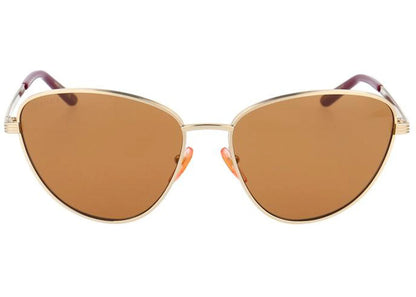 Gucci Cat Eye Sunglasses Gold Gg0803S-002-58