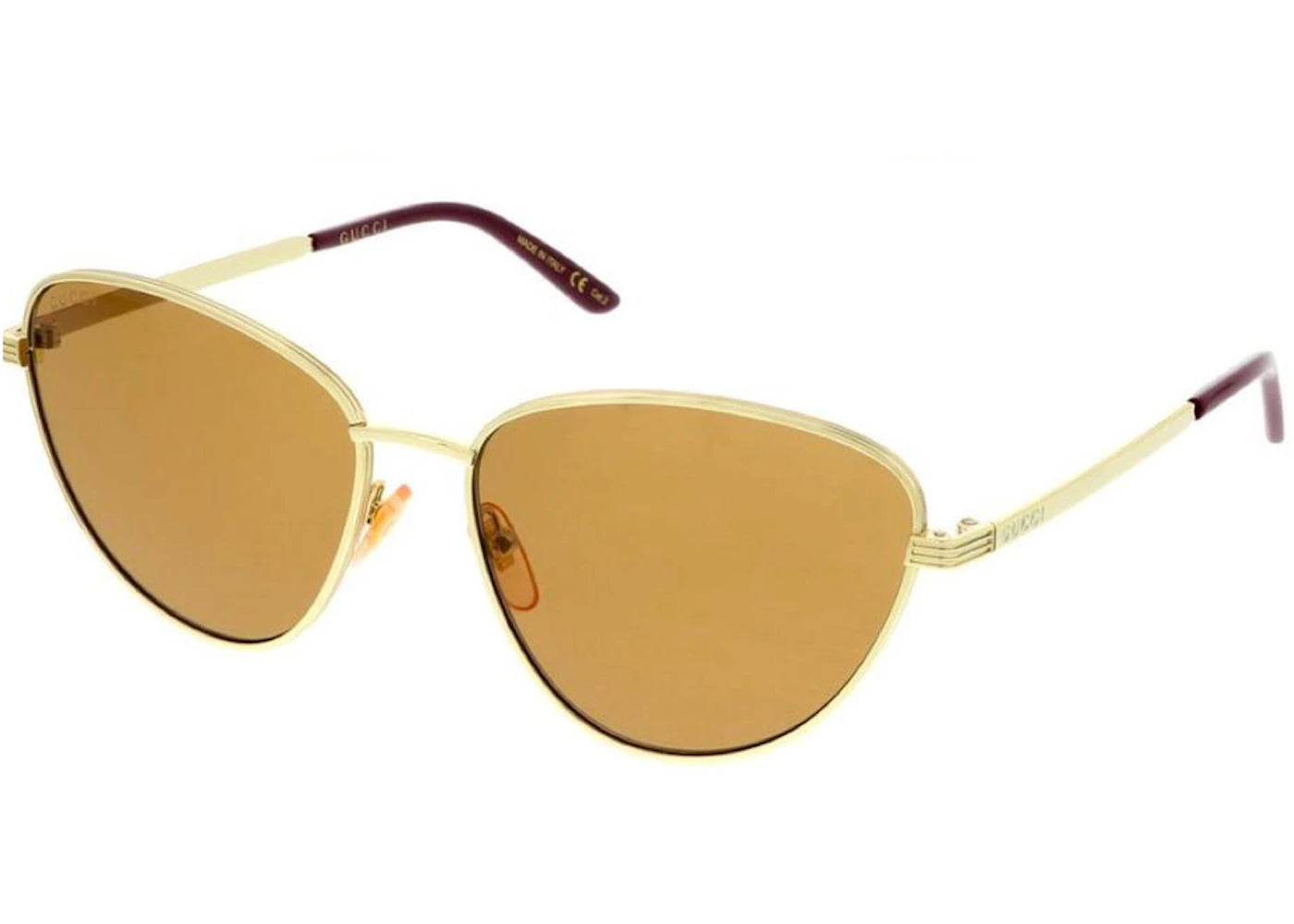 Gucci Cat Eye Sunglasses Gold (Gg0803S-002-58)