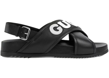 Gucci Crossover Sandals Black