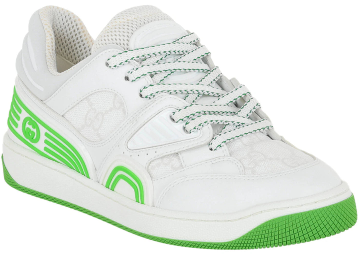 Gucci Demetra Gg Low White Womens