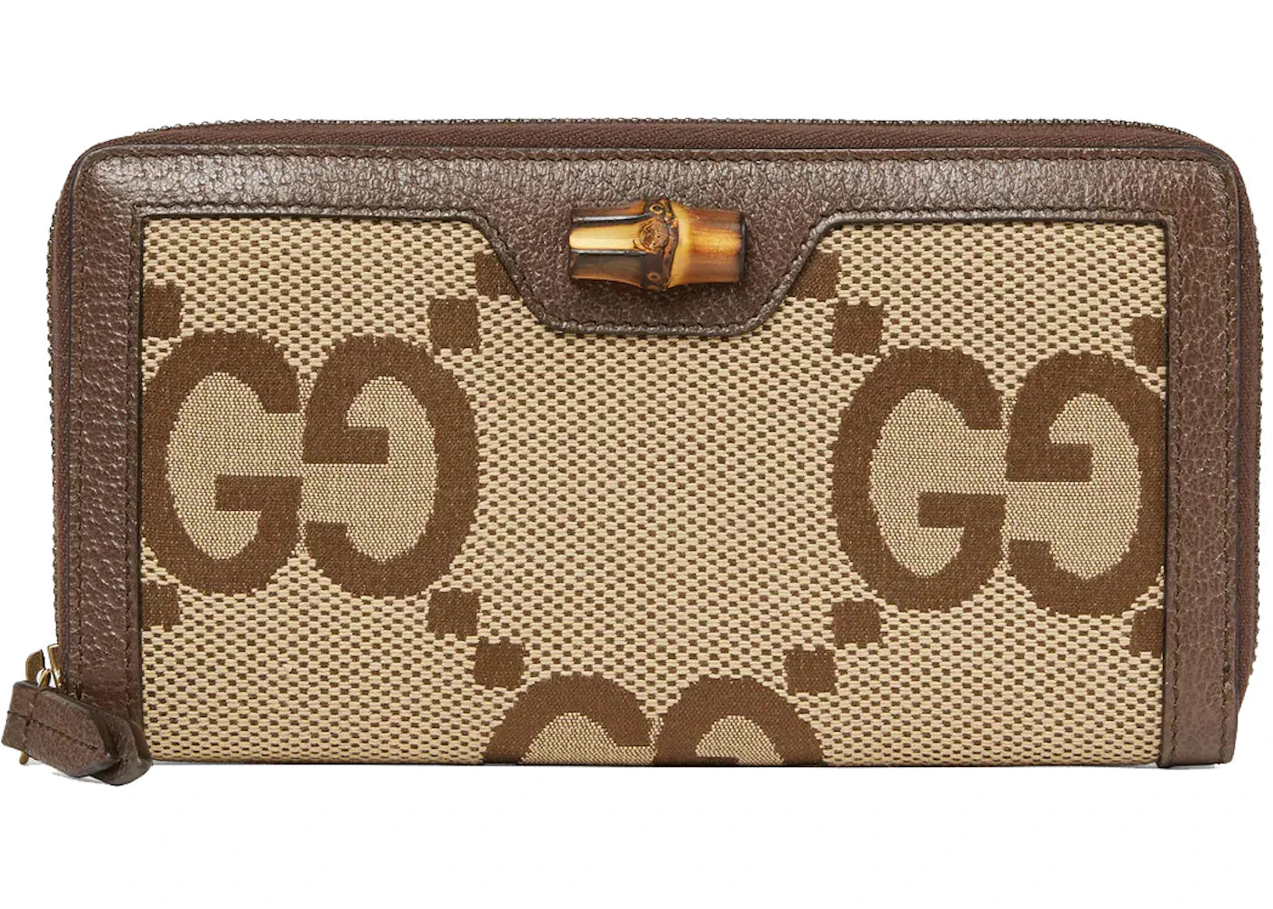 Gucci Diana Jumbo Gg Wallet Camel/Ebony