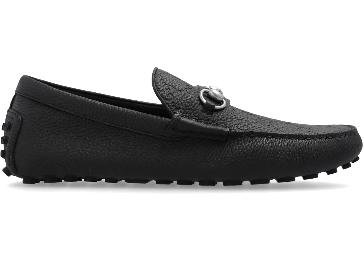 Gucci Driver Loafers Horsebit Black