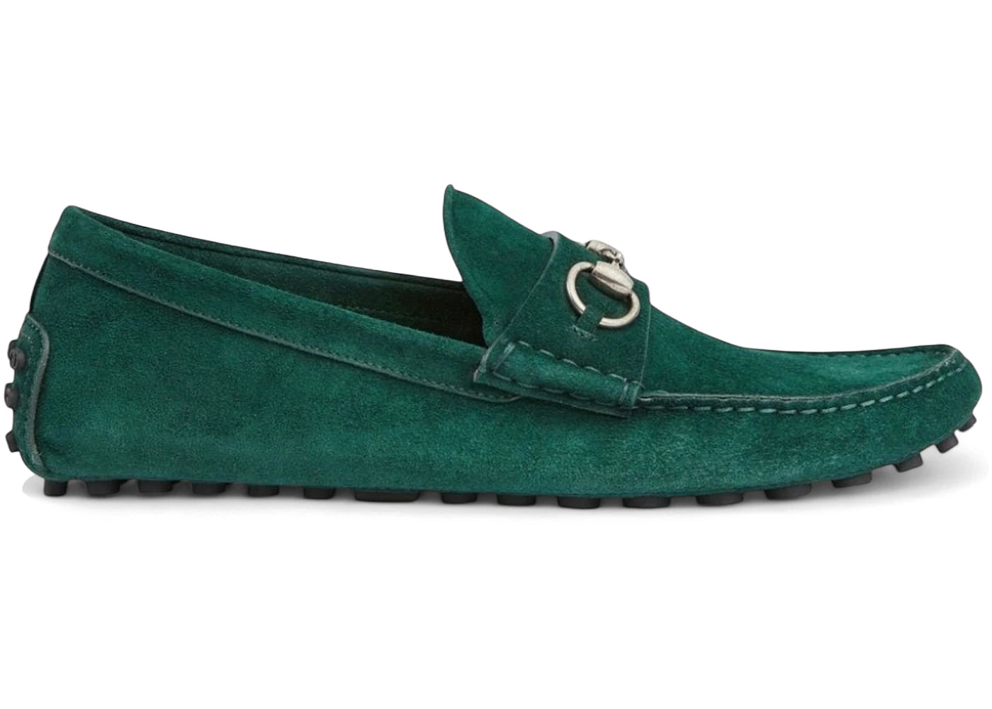 Gucci Driver Loafers Horsebit Green