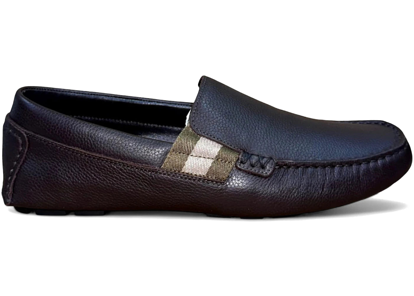 gucci driving loafers navy