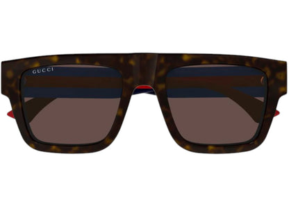 Gucci Flat Top Sunglasses Brown Gg1868S-002-53