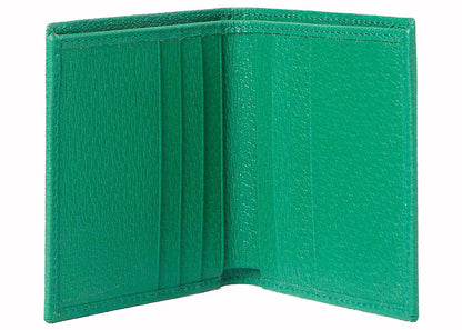 Gucci Gg Crystal Bi-Fold Wallet Green