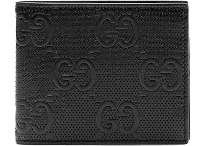 gucci gg embossed wallet black 