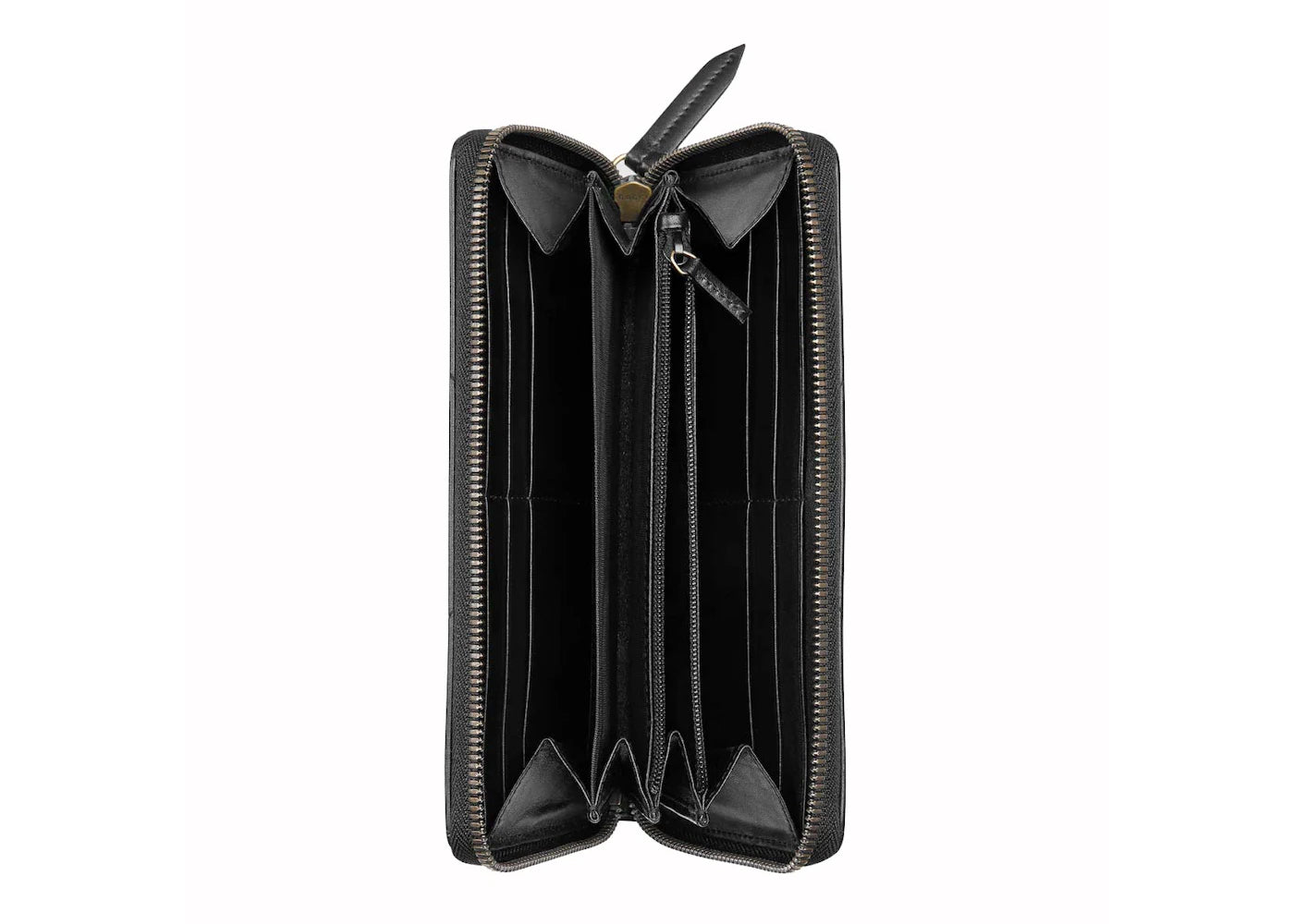 Gucci Gg Marmont Zip Around Wallet Black