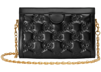 Gucci Gg Matelassé Small Bag Black