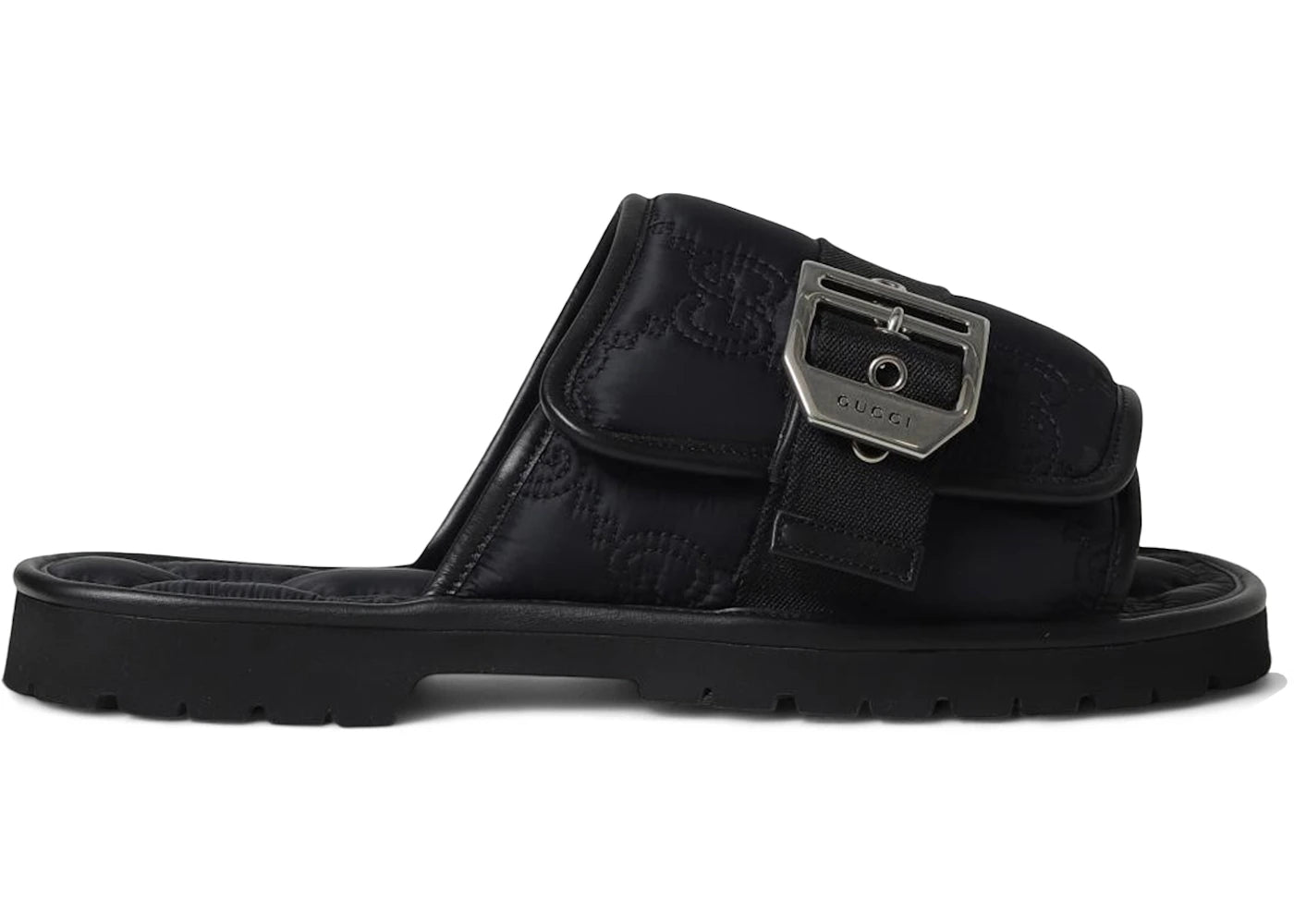 Gucci Gg Slide Sandal Black