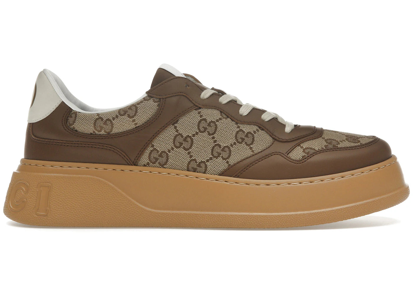 Gucci Gg Sneaker Gg Beige Ebony