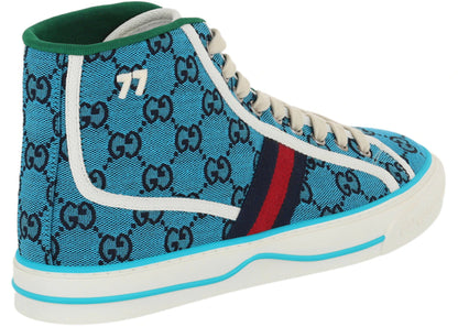 gucci gg supreme high blue