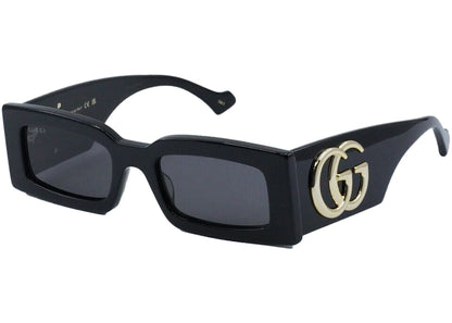 Gucci Generation Sunglasses Black/Grey (Gg1425S-001)