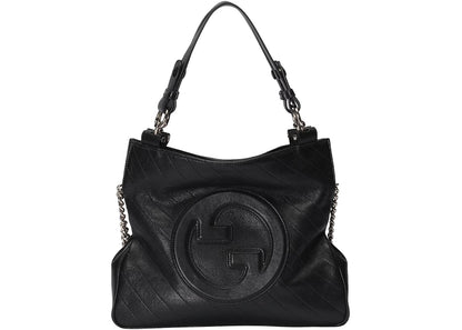 Gucci Gucci Blondie Small Tote Bag Black