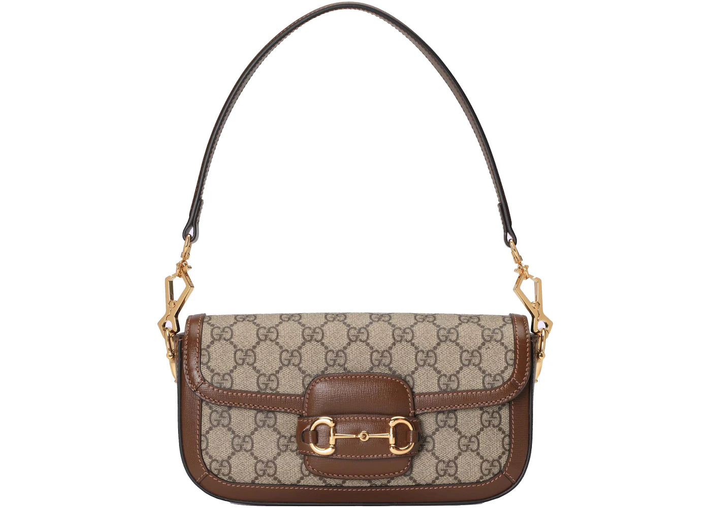 Gucci Horsebit 1955 Shoulder Bag Beige/Ebony