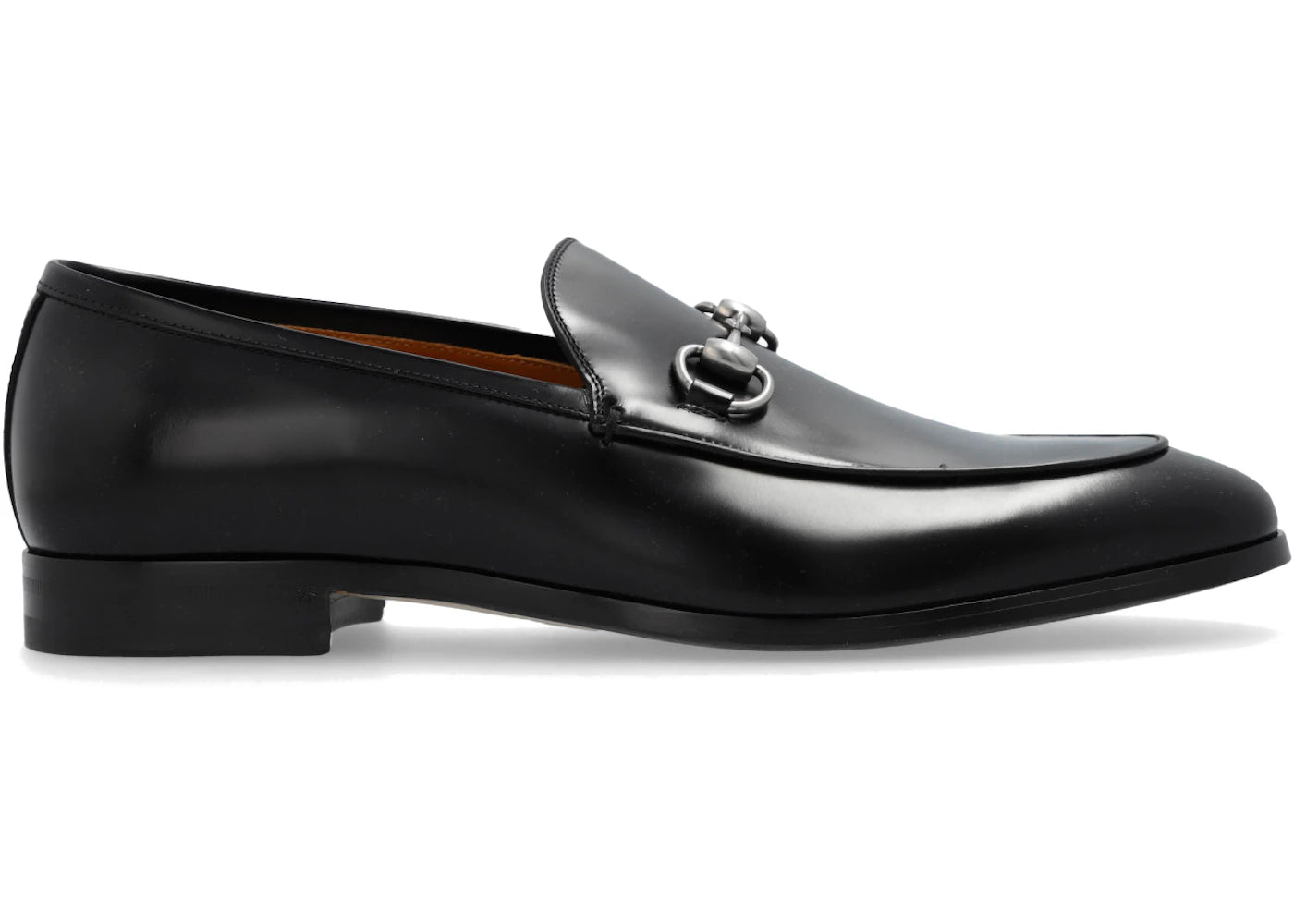 gucci horsebit loafer black leather
