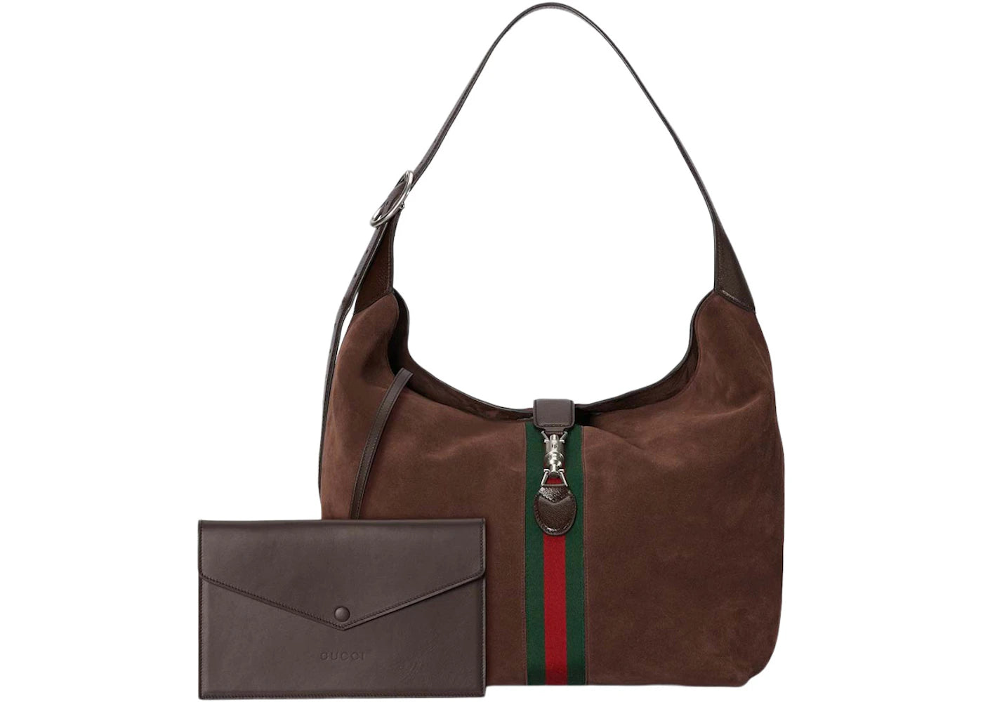 Gucci Jackie 1961 Medium Shoulder Bag Brown